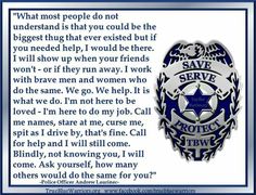 an image of a police officer's prayer