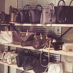 handbag goals 😍😍 shop @luxfashionhaus to start building up your dream handbag collection at an affordable price ❤️ Bags Classy, Walking Closet, Classy Girl, Rich Lifestyle, Luxe Life, Big Bags, Louis Vuitton Bag Neverfull, Luxury Life