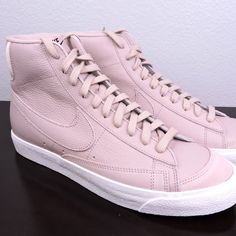 Nike By You Men's Blazer Mid '77 Vintage Leather Pink Size 10.5 Do7396-991 Size: 10.5 Color: Pink Shoes Are Brand New With Box, Box Has No Lid. Style: Do7396-991 Nike Classic Leather High-top Sneakers, Nike Leather High-top Sneakers With Round Toe, Nike Leather Sneakers With Leather Sole, Nike Leather Sneakers For Spring, Spring Nike Leather Sneakers, Spring Leather Nike Sneakers, Mid-top Leather Sneakers For Spring, Spring Mid-top Leather Sneakers, Spring Leather Mid-top Sneakers