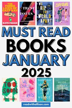 books are featured in this graphic for the next year's must read book contest