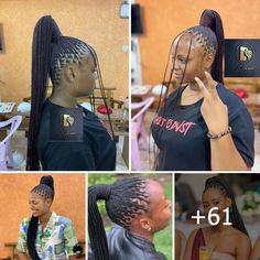 Hairstyles No Gel, Hairstyles Gel, Hairstyles Grunge, Micro Braids Hairstyles, Cute Simple Hairstyles, Simple Hairstyles, Micro Braids