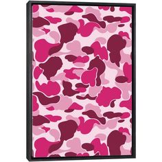 Pink Camo by avesix arrives ready to hang, with hanging accessories included and no additional framing required. Every canvas print is hand-crafted in the USA, made on-demand at iCanvas, and expertly stretched around 100% North American Pine wood stretcher bars. Bape Camo Wallpaper, Bape Wallpaper, Bape Wallpaper Iphone, Marshmello Wallpapers, Camo Wallpaper, Kaws Wallpaper, Images Hello Kitty, Hype Wallpaper, Iphone Wallpaper Landscape