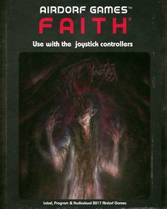 an advertisement for the video game faith