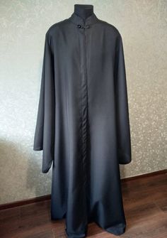 PAY ATTENTION!We have no items on stock.Production time will take 4-8 weeks (depending on the workload).Please allow about 4-8 weeks to complete your order.I hope for your understanding.Greek style Outer cassock - Orthodox Greek Riassa - Priest's external cassock - Rhason - ExorhasonThis outer cassock is created in line with the Orthodox tradition. If you need to make personal changes to cassocks design, contact me before purchase.The measurements I will need:1. Full height2. Length from neck to Jesus Christ Superstar, Greek Style, 8 Weeks, Pay Attention, Ukraine, High Neck Dress, Athletic Jacket, Clothes, Design