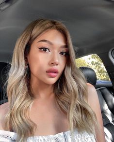 Blond On Asian Hair, Blonde Hair On Filipino Skin, Blonde For Asian Skin, Dyed Asian Hair Colour, Blonde Hair Filipino, Blonde Hair With Tan Skin, Tan Asian Blonde Hair, Filipino Blonde Hair, Asian Girl Blonde Hair