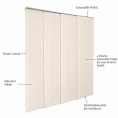 an image of a room divider with instructions on how to put it in the wall