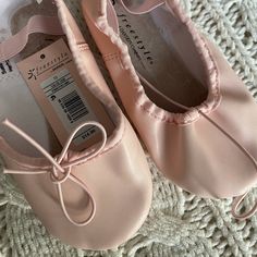 New With Tags! Ballet Shoes, Pink. Never Ended Signing My Daughter Up For Ballet And Forgot To Return Them. Spring Ballet Dance Shoes With Soft Sole, Pink Round Toe Dance Shoes For Spring, Spring Synthetic Closed Toe Dance Shoes, Casual Dance Shoes With Round Toe For Spring, Flat Synthetic Dance Shoes For Spring, Casual Round Toe Dance Shoes For Spring, Spring Ballet Dance Shoes With Round Toe, Non-slip Synthetic Flat Dance Shoes, Casual Synthetic Dance Shoes With Rubber Sole