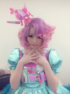 Uchuu Kei, Hair Mascara, Kyary Pamyu Pamyu, Temporary Hair Color, 인물 사진