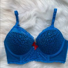 Kensie Balconette Bra Blue Lace 36c Nwot Blue Underwire Bra With Medium Bust Support, Blue Full Cup Bra, Blue Partially Lined Underwire Bra, Blue Fitted Bra Partially Lined, Fitted Blue Bra With Medium Bust Support, Blue Lace Push-up Bra, Fitted Blue Bra With Padded Cups, Blue Fitted Partially Lined Bra, Fitted Partially Lined Blue Bra