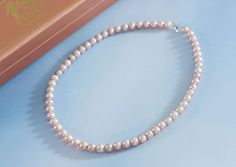 Lavender Freshwater Cultured Pearl Strand with Sterling Silver Clasp ——— Chuỗi đeo cổ Ngọc trai nước ngọt Lavender của AME Jewellery. Vòng cổ ngọc trai thiết kế theo phong cách cổ điển, mang vẻ đẹp quý phái và sang trọng vượt thời gian. Ngọc trai luôn là biểu tượng của vẻ đẹp thanh lịch và quý phái bao đời nay. * Ngọc trai nuôi nước ngọt: Freshwater Pearls Classic Lavender Jewelry For Formal Occasions, Elegant Lavender Round Bead Jewelry, Elegant Lavender Wedding Necklace, Lavender Round Beads Wedding Jewelry, Elegant Lavender Round Beaded Jewelry, Lavender Round Bead Wedding Jewelry, Elegant Lavender Necklace For Wedding, Lavender Round Beads Jewelry For Wedding, Lavender Elegant Necklace For Wedding