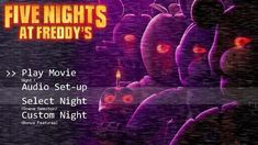 an advertisement for five nights at friday's