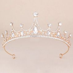 a tiara is shown on a white background