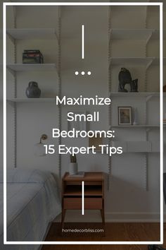 Optimize your cozy small bedroom effortlessly by utilizing every inch efficiently. Turning tiny spaces into chic, practical sanctuaries is easier than you think. By using smart strategies, you can design a welcoming haven that fulfills your style desires and enhances functionality. Discover innovative solutions like fold-down desks that complement the bed perfectly, plus more exciting ideas to elevate your space!