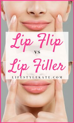 Lip flip treatment & lip filler have a similar goal but a different process. The results aren't the same, so let's discuss the difference. Lip Flip And Filler, Lip Line Filler, Dermal Fillers Lips, Juvederm Lips, Collagen Injections