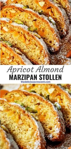 this apricot almond marzipan stollen is so delicious and easy to make