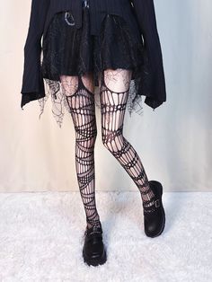 This price is for a pair of tighs only. Black Mesh Bottoms For Halloween, Black Fishnet Legwear For Halloween, Thigh High Fishnet Hosiery For Halloween, Fishnet Thigh High Hosiery For Halloween, Fishnet Thigh Highs For Halloween, Gothic Stretch Fishnet Legwear, Gothic Fishnet Stretch Legwear, Halloween Stretch Fishnet Legwear, Stretch Fishnet Legwear For Halloween