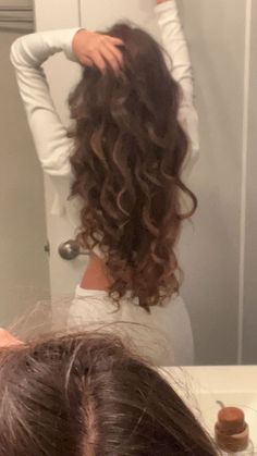 Really Long Wavy Hair, Nathan Donelson, Bree Camden, Long Wavy Hair Natural, Goddess Curls, Wavy Hair Brown, Hair Claim, Loose Wavy Hair, Perfect Wavy Hair