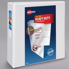 avery heavy duty view binder with clear cover