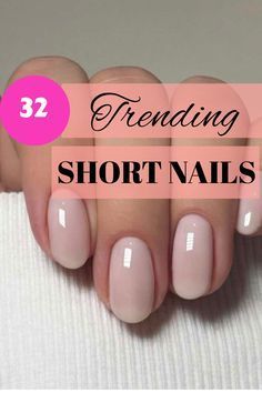 Nice Colour Nails, Active Nails Length, Short Oval Manicure Ideas, Best Nail Colour For Short Nails, Oval Nails Natural Color, Nail Colour Short Nails, Acrylic Nails For Moms, Neutral Short Nails Classy, Short Gel Nails Shape