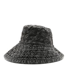 This is an authentic LOUIS VUITTON Monogram Denim Bucket Hat in Black. This casual accessory is crafted of monogram denim in a relaxed bucket style. Denim Bucket Hat, Bucket Hat Black, Casual Accessories, Authentic Louis Vuitton, Louis Vuitton Monogram, Bucket Hat, Louis Vuitton, Monogram, Hats