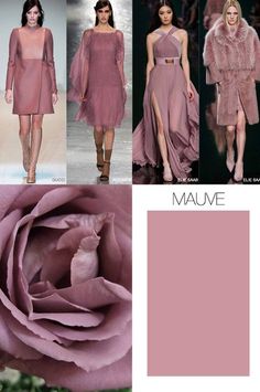 the color scheme for mauve