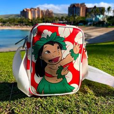 Experience Disney magic with our Lilo and Stitch Hula Pose Bag and Wallet Combo, available at Bubblegum Divas, your authorized retailer. Crafted from premium vegan leather, this stylish red bag features Lilo in her iconic hula pose, surrounded by vibrant dress leaves. Get yours today! Bag dimensions: 8.0 x 6.0 x 2.5 inches, with ample room for the included coin purse (5.0 x 3.0 x 0.3 inches), Skate Outfit, Roller Skating Outfits, Stitch Bag, Disney Logo, Animated Emoticons, Girls Personalized Gifts, Vibrant Dress, Lilo Y Stitch, Zip Purse