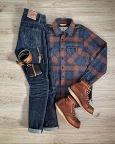 Rugged Gentleman Style, Mens Spring Fashion Outfits, Outfit Flatlay, Mens Casual Outfits Summer, Biker Outfit, Men Fashion Casual Shirts, Best Mens Fashion, Mens Fashion Casual Outfits