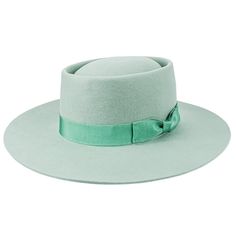 stylish kayo boater hat in mint green Green Hat Bands For Kentucky Derby, Adjustable Green Flat Brim Fedora, Green Fedora For Kentucky Derby, Green Short Brim Fedora For Spring, Green Fedora With Curved Brim For Spring, Green Wide Brim Fedora For Spring, Green Short Brim Felt Hat For Kentucky Derby, Green Short Brim Felt Hat For Summer, Summer Green Felt Hat With Short Brim