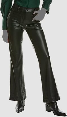 $395 Rebecca Taylor Women's Black Vegan Leather Trousers Pants Size 12 Description 100% polyester w/ polyurethane coating Imported Button, Zip closure Dry Clean Only Double welt front and back pockets About Us We sell only 100% authentic clothing from new with tags to gently used. We have a 100% authentic or money back guarantee on every item we sell. Items are listed daily so make sure to put us on your favorite! We have been in business for over 10 years selling tens of thousands of designer items. We strive to meet your designer needs at a quality price! Payment Shipping Returns Payment accepted via paypal, credit/debit card. Shipping is usually within 24 hours of purchase (M-F). Super fast service. Tracked delivery. 100% satisfaction guaranteed. Please review our eBay return policy for Black Leather Pants For Fall With Button Closure, Faux Leather Bottoms With Pockets For Office, Fall Workwear Solid Leather Pants, Leather Pants With Button Closure For Fall, Sleek Fall Pants In Solid Color, Sleek Solid Color Pants For Fall, Sleek Solid Pants For Fall, Sleek Solid Color Fall Pants, Sleek Fall Pants With Belt Loops