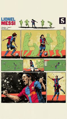 an image of a comic strip with soccer players