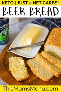 keto just 2 net carbs beer bread