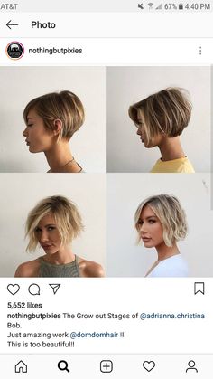 Pixie Haircut Fine, Haircut Fine Hair, Fine Hair Pixie, Growing Out A Pixie, Growing Out Pixie Cut, Stacked Haircut, 2024 Haircuts, Pixie Haircut Fine Hair, Growing Out Hair