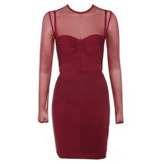 House Of Cb London Noelle Mesh Cutout Mini Bodycon Bandage Dress Size Xs Wine Red Us Size: Women's Size Xs Brand: House Of Cb London Color: Burgundy Red Style: Mini/Bodycon Sleeve: Long Sleeve Neckline: Scoop Neck Type: Dress Material: 90% Rayon, 9% Nylon, 1% Elastane Made In: China Machine Wash Cold Gently Used Condition, Please See Photos For Flaws! Please Look Through All Photos For Any Flaws To Verify The Condition. Major Flaws Will Be Disclosed. Neutral Pumps, Satin Corset Dress, Frill Mini Dress, House Of Cb Dresses, Mesh Bodycon Dress, Bandage Dress Bodycon, Long Bodycon Dress, Corset Mini Dress, Bustier Dress