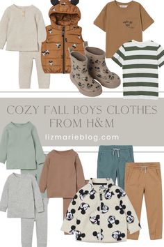 Boys Winter Clothes, Boys Fashion Trends, Liz Marie, Boys Fall Outfits, Liz Marie Blog, Fall Baby Clothes, Toddler Fall, Toddler Boy Fashion, Seasons Change