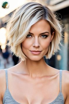 Discover 30 chic short hairstyles that suit every hair type and texture. Perfect for your next salon visit! Short Hairstyle Women Bob Cut, Timeless Looks, Haircuts For Women Over 50, Gorgeous Hairstyles, Hairstyles And Haircuts, Choppy Bob Hairstyles, Messy Short Hair