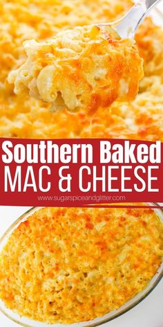 this southern baked mac and cheese casserole is so good it's easy to make