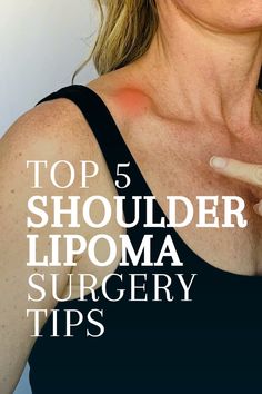 What can you do to help prepare yourself and recover faster for your shoulder surgery? Ease your surgery anxiety by learning how to prepare yourself and your home so you can focus on healing. Learn how Michelle recovered from her own lipoma shoulder surgery. She used these same tips to manage sleeping, preparing food, performing daily activities one handed, and so much more. #shouldersurgery #virtualhandcare Rotator Cuff Strengthening, Rotator Cuff Muscles And Tendons, Lipoma Removal, Shoulder Pain Exercises, Shoulder Pain Relief, Frozen Shoulder, Rotator Cuff