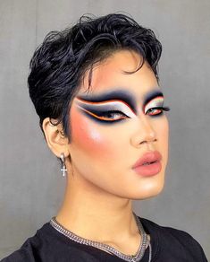 Practice Makeup, Men Makeup, Drag Inspiration, Drag Queen Outfits, Hey Bestie, Creepy Halloween Makeup, Plouise Makeup Academy