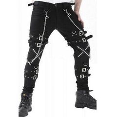 Pinterest Emo Mode, Cyberpunk Mode, Attitude Clothing, Tokyo Street Fashion, Strap Pants