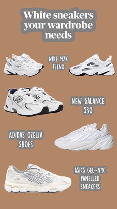 #sneakers #sneakerhead #whitesneakers #shoes Types Of Sneakers Names, Sneaker Recommendation, Trendy Shoes Sneakers, Pretty Shoes Sneakers, Personalized Shoes, Sport Shoes Women, Girly Shoes