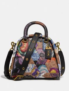 Aesthetic Bags, Bag Designs, Kaffe Fassett, Signature Canvas, Chic Handbags, Coach Leather, Leather Care