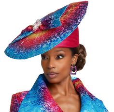 Donna Vinci 5815H Work For The Lord, Women Church, Church Hat, Trendy Hat, Elegant Hats, Chur, Church Hats, Most High, Rich Fabric