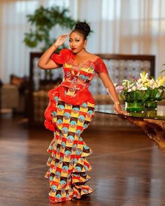 Ankara skirts and blouse styles Ankara Dress Styles For Women, Ankara Fashion Styles, Long Gown Styles, African Gowns, Ankara Skirts, Ankara Short Gown Styles, Ankara Dress Styles