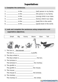 worksheet for reading the animals and their names in english with pictures on it