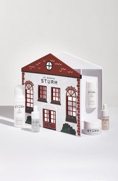 What it is: A limited-edition set featuring five essential skin-care products housed in a festive Townhouse-style gift box.Set includes:- Travel-size Cleanser (1.69 oz.): a cleanser with a soft and fine foam that provides gentle, deep cleansing without upsetting the skin's natural moisture balance- Travel-size Enzyme Cleanser (0.7 oz.): a softly foaming cleanser and gentle enzymatic peel in one with a fine-grain powder texture that intensively yet gently cleanses skin- Travel-size Hyaluronic Ser Glow Drops, Dr Barbara Sturm, Barbara Sturm, Hyaluronic Serum, Anti Aging Face Cream, Creative Services, Beyond Beauty, Skincare Gift Set, Acne Blemishes