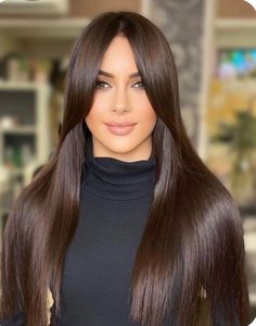 Chocolate Brown Hair Straight, Dark Brown Auburn Hair, Rich Chocolate Brown Hair Color, Shiny Brown Hair, Mocha Hair Color, Birthday Wig Hairstyles, Rich Chocolate Brown Hair, Mocha Brown Hair, Mocha Color Hair