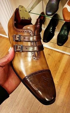 Monk Shoes, Brogues Style, Double Monk Strap, Gentleman Shoes, Leather Formal Shoes, Simple Shoes, Brogue Shoes, Leather Shoes Men, Shoes Leather