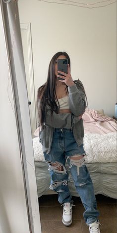 Estilo Baddie Girl, Jordan 3s, Tomboy Style Outfits, Looks Black, Teenager Outfits, Swaggy Outfits, Baddie Outfits Casual, Tomboy Fashion