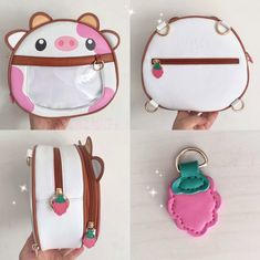 PLEASE NOTE: SHIPS APRIL 2022 An adorable fruit cow ita bag for displaying your enamel pins and keychains that can be worn as a backpack or crossbody/shoulder bag! Height: 8 inches Width (at widest point): 9 inches Thickness: 3 inches Comes with: 1x Fruit Cow Ita Bag, 1x Removable Insert (white,) 1x Set of Convertible Backpack + Crossbody Straps *Pins and keychain NOT included Playful White Shoulder Bag For Everyday, Playful White Shoulder Bag For Everyday Use, White School Shoulder Bag With Animal Design, Cute White Shoulder Bag For Gift, White Kawaii Bag With Animal Design, Kawaii Animal Design Shoulder Bag For Everyday Use, Kawaii Shoulder Bag With Animal Design For Everyday Use, Cute White Shoulder Bag With Animal Design, White Fun Shoulder Bag For Travel