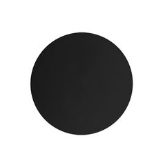 a black round object on a white background